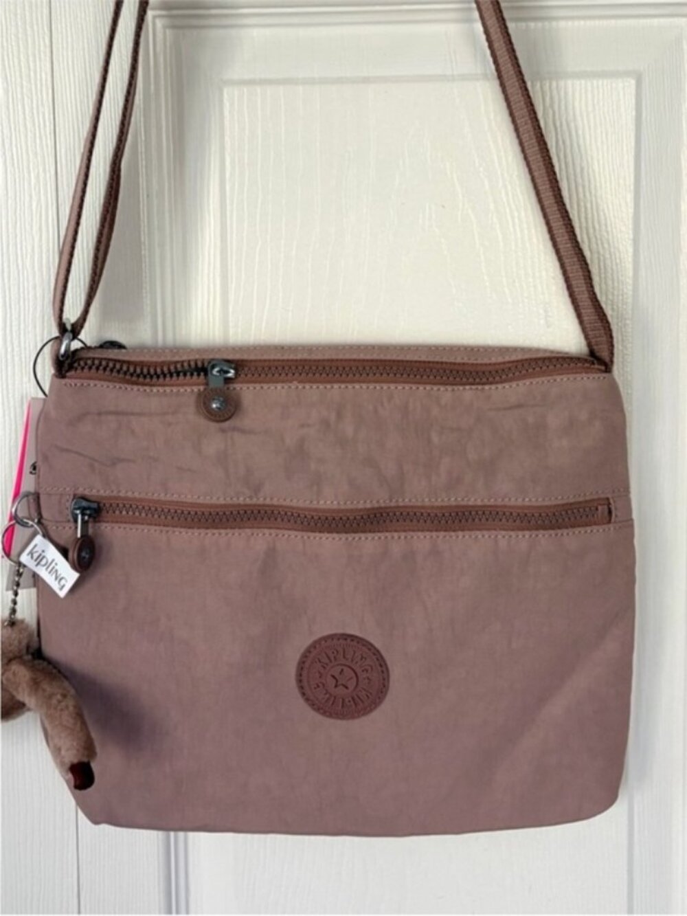 Kipling Women's Bag Annabelle Crossbody Bag in Dusty Rose Pink New with Tags - Picture 8 of 14